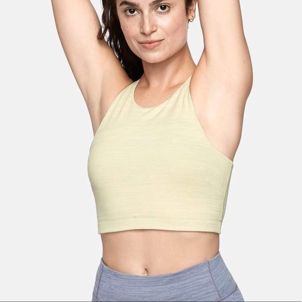 Outdoor Voices Tech Sweat Crop Top Bra NWT